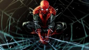 Marvel comics spider-man fan art upscaled wallpaper